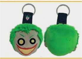 UNIVERSO DC LLAVERO PELUCHE CARA JOKER 6 CM                                