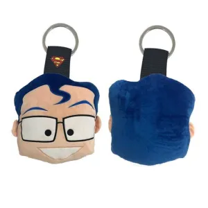 UNIVERSO DC LLAVERO PELUCHE CARA SUPERMAN 6 CM                             