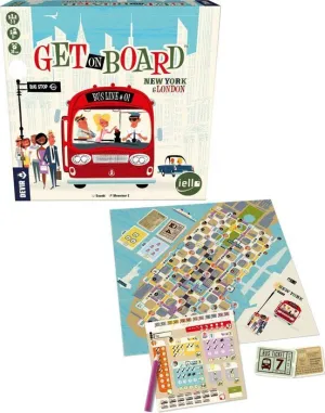 GET ON BOARD: NEW YORK & LONDON