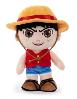 ONE PIECE PELUCHE LIVE ACTION MONKEY D.LUFFY 27 CM