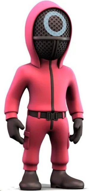 EL JUEGO DEL CALAMAR FIGURA MINIX MASKED CIRCLE GUARD 12 CM
