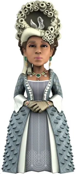 LOS BRIDGERTON FIGURA MINIX REINA CARLOTA DE MECKLEMBURGO-STRELITZ 12 CM