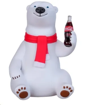 COCA-COLA MINIX ESTATUA POLAR BEAR 12 CM