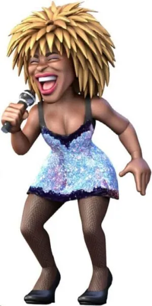 TINA TURNER FIGURA MINIX TINA TURNER 12 CM
