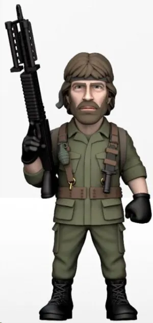 MISSING IN ACTION FIGURA MINIX CHUCK NORRIS 12 CM