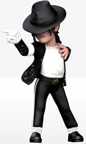 MICHAEL JACKSON FIGURA MINIX BILLIE JEAN 12 CM