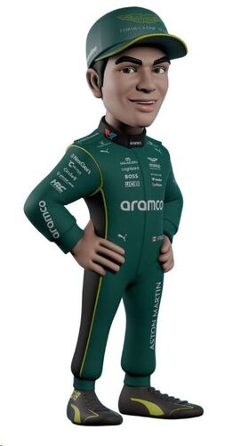 FÓRMULA 1 MINIX FIGURA LANCE STROLL ASTON MARTIN 12 CM