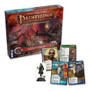 PATHFINDER. EL JUEGO DE CARTAS DE AVENTURAS EXPANSIÓN LA MALDICIÓN DEL TRONO CARMESÍ