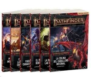 PATHFINDER 2 PACK DE 6 LIBROS: ERA DE LAS CENIZAS
