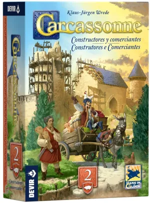 CARCASSONNE EXP. 2 - CONSTRUCTORES Y COMERCIANTES