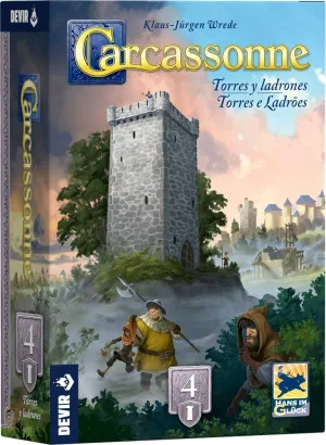 CARCASSONNE EXP. 4 - TORRES Y LADRONES