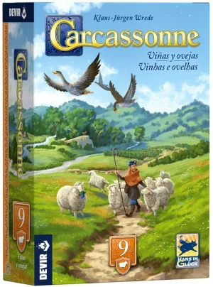 CARCASSONNE EXP. 9 - VIÑAS Y OBEJAS