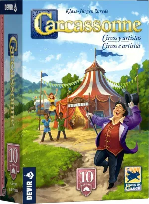 CARCASSONNE EXP. 10 - CIRCOS Y ARTISTAS