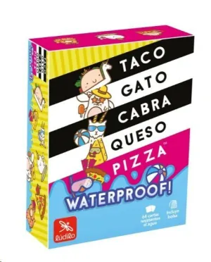 TACO, GATO, CABRA, QUESO, PIZZA WATERPROOF