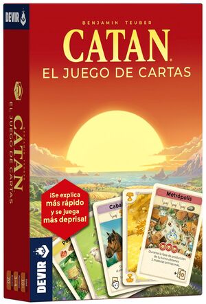 CATAN EL JUEGO DE CARTAS