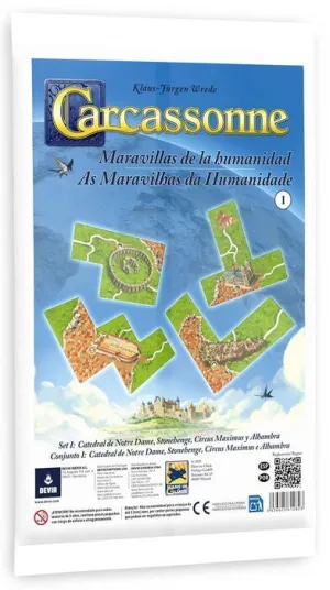 CARCASSONNE MARAVILLAS DE LA HUMANIDAD 1 CARCASSONNE MARAVILLAS DE LA HUMANIDAD 1