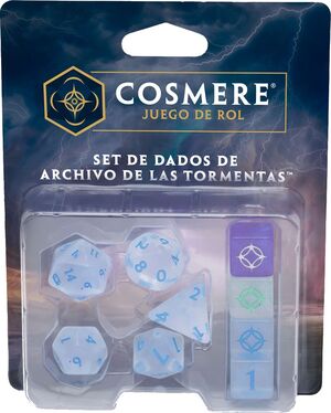 COSMERE JDR EL ARCHIVO DE LAS TORMENTAS - SET DE DADOS