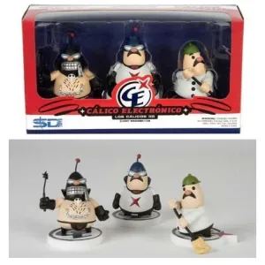 CALICO ELECTRONICO SET 3 FIGURAS PVC                                       