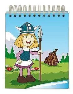 VICKY EL VIKINGO LIBRETA MUSICAL CON SONIDO