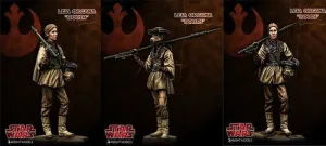 KNIGHT MODELS: LEIA ORGANA ED. LIMITADA DELUXE                             
