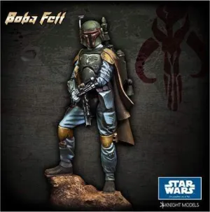 KNIGHT MODELS: BOBA FETT 70MM ED. LIMITADA DELUXE                          