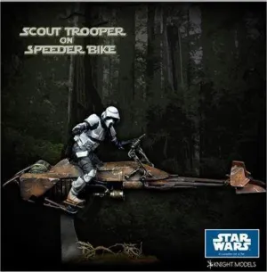 KNIGHT MODELS: BIKER SCOUT 70MM ED. LIMITADA DELUXE                        