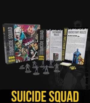 BATMAN MINIATURE GAME: BAT-BOX. SUICIDE SQUAD (KNIGHT MODELS)              