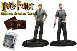 HARRY POTTER MINIATURES ADVENTURE GAME: FRED & GEORGE WEASLEY              