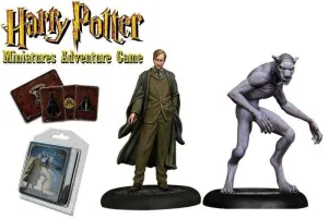 HARRY POTTER MINIATURES ADVENTURE GAME: REMUS LUPIN + REMUS HOMBRE LOBO    