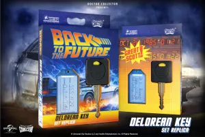 REGRESO AL FUTURO REPLICA LLAVE DELOREAN