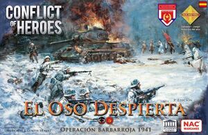 CONFLICT OF HEROES (CASTELLANO): EL OSO DESPIERTA (TERCERA EDICIÓN) - OPERACIÓN BARBARROJA 1941