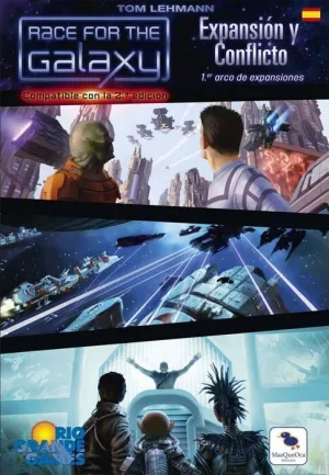 RACE FOR THE GALAXY: EXPANSIÓN Y CONFLICTO PRIMER ARCO DE EXPANSIONES