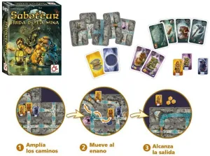 SABOTEUR, HUIDA DE LA MINA