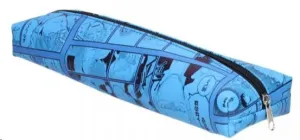 ESTUCHE LAPIZ VIÑETA AZUL MEGUMI Y TSUGUMI