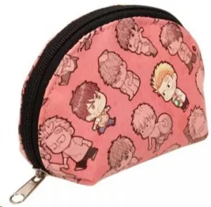 ESTUCHE PORTAMONEDAS VIÑETA ROSA MEGUMI Y TSUGUMI