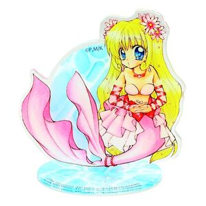 MERMAID MELODY: PICHI PICHI PITCH FIG ACRILICO LUCHIA NANAMI WITH FLOWERS 21 CM