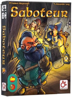 SABOTEUR DELUXE BASICO + EXPANSION                                         