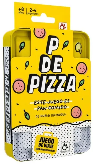 P DE PIZZA - JUEGO DE VIAJE