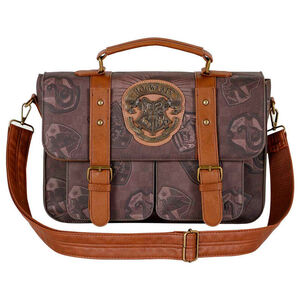 HARRY POTTER MARRÓN BOLSO SATCHEL GRANDE HARRY POTTER PRIDE