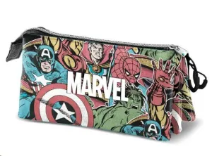 MARVEL HEROES ESTUCHE PORTATODO TRIPLE