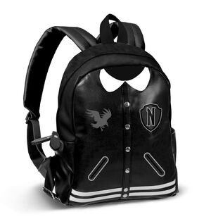 WEDNESDAY MOCHILA CASUAL MIERCOLES ADDAMS ACADEMIA NEVERMORE