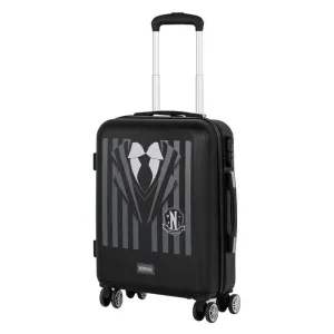 MIÉRCOLES NEGRO MALETA DE CABINA ABS 4 RUEDAS UNIFORM