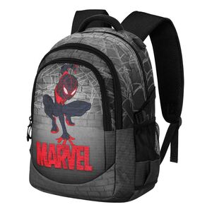 SPIDERMAN GRIS MOCHILA RUNNING PLUS SPIN