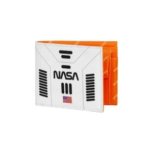 NASA BLANCO BILLETERO DE HOMBRE SPACESHIP