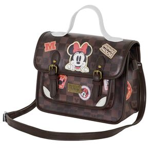 MINNIE MOUSE MARRÓN BOLSO-MOCHILA SATCHEL JOURNEY