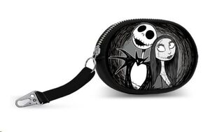 PESADILLA ANTES DE NAVIDAD NEGRO MONEDERO PILL JACK & SALLY