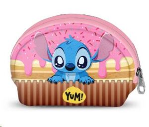 LILO & STITCH MONEDERO ROSA OVAL CASUAL STITCH MUFFIN