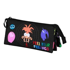 DEL REVÉS 2 / INSIDE OUT 2 MULTICOLOR ESTUCHE PORTATODO TRIPLE