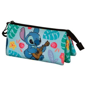 LILO Y STITCH VERDE ESTUCHE PORTATODO TRIPLE GUITAR