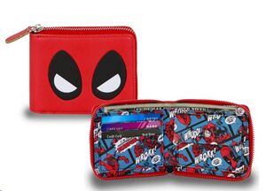 DEADPOOL CARTERA MAN ZIP EYES